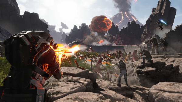 Игра Starship Troopers: Extermination, скриншот