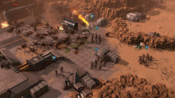 Игра Starship Troopers - Terran Command, скриншот