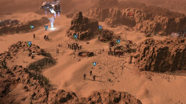 Игра Starship Troopers - Terran Command, скриншот