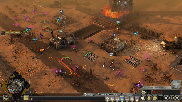 Игра Starship Troopers: Terran Command - The Eradicators, скриншот
