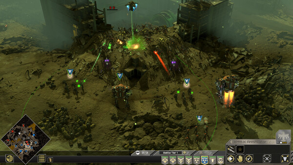Игра Starship Troopers: Terran Command - The Eradicators, скриншот