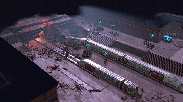 Игра Starship Troopers: Terran Command - Urban Onslaught, скриншот
