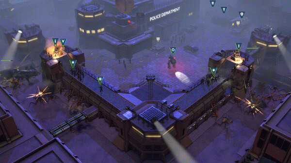 Игра Starship Troopers: Terran Command - Urban Onslaught, скриншот