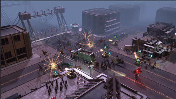 Игра Starship Troopers: Terran Command - Urban Onslaught, скриншот