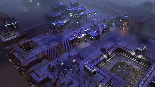 Игра Starship Troopers: Terran Command - Urban Onslaught, скриншот