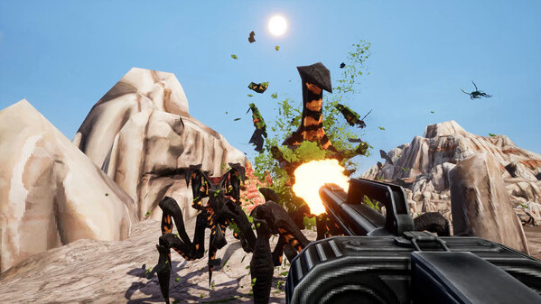 Игра Starship Troopers: Ultimate Bug War!, скриншот