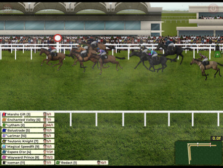 Игра Starters Orders Touch Horse Racing, скриншот
