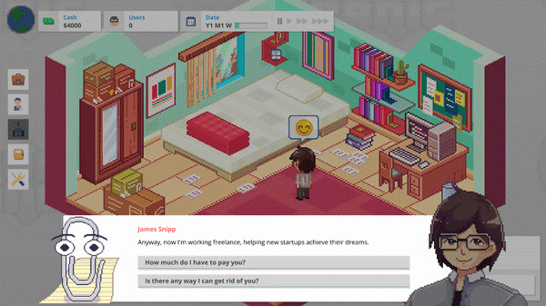 Игра Startup Panic, скриншот