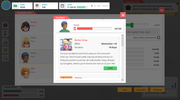 Игра Startup Panic, скриншот