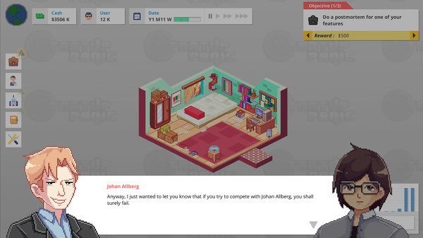 Игра Startup Panic, скриншот
