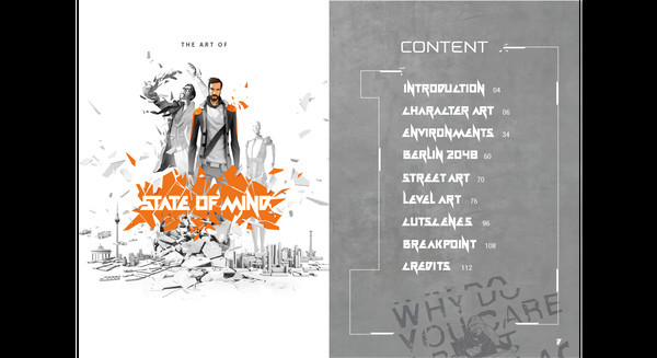 Игра State of Mind - Artbook, скриншот