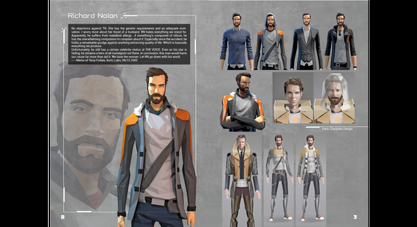 Игра State of Mind - Artbook, скриншот
