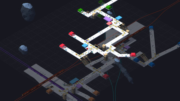 Игра STATIONflow, скриншот