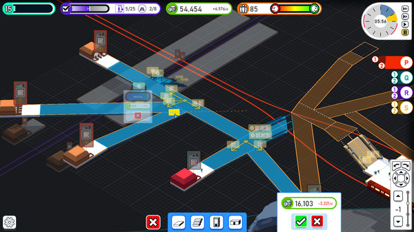 Игра STATIONflow, скриншот