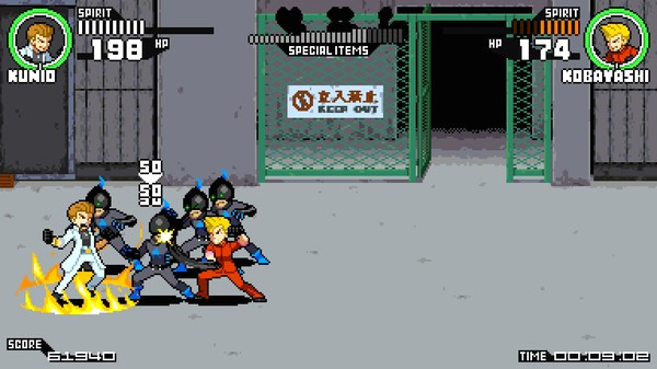 Игра STAY COOL, KOBAYASHI-SAN!: A RIVER CITY RANSOM STORY, скриншот