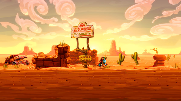 Игра SteamWorld Dig 2, скриншот