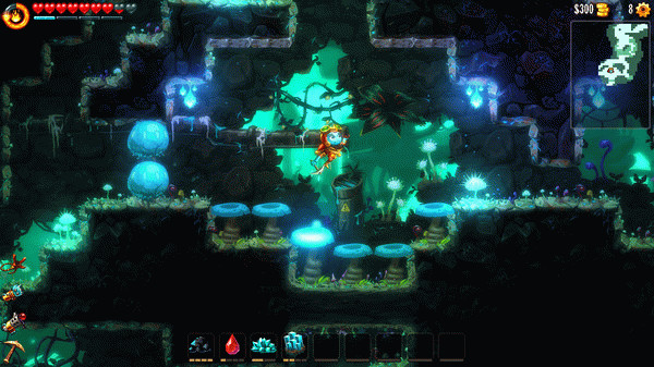 Игра SteamWorld Dig 2, скриншот