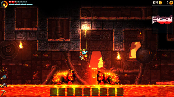 Игра SteamWorld Dig 2, скриншот