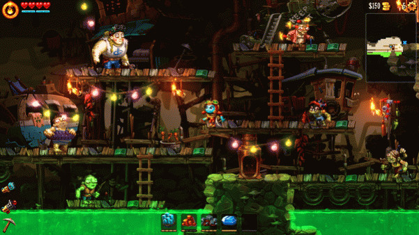 Игра SteamWorld Dig 2, скриншот