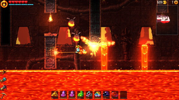 Игра SteamWorld Dig 2, скриншот