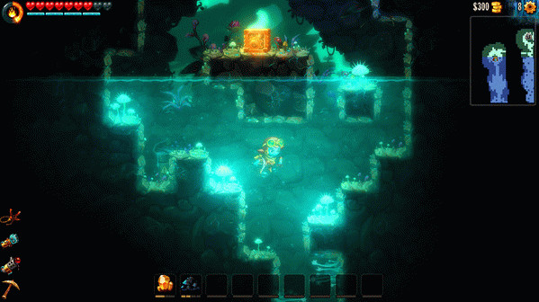 Игра SteamWorld Dig 2, скриншот