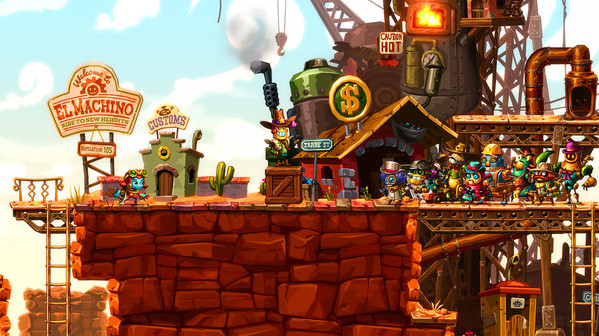 Игра SteamWorld Dig 2, скриншот