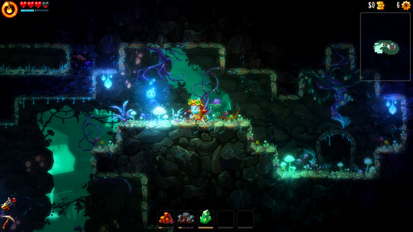 Игра SteamWorld Dig 2, скриншот