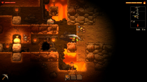 Игра SteamWorld Dig, скриншот
