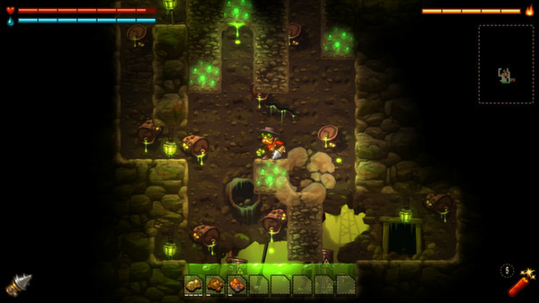 Игра SteamWorld Dig, скриншот
