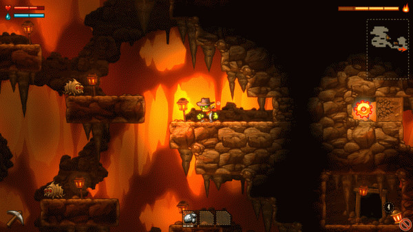 Игра SteamWorld Dig, скриншот
