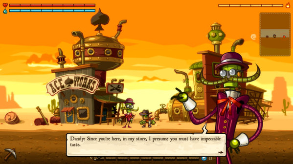 Игра SteamWorld Dig, скриншот