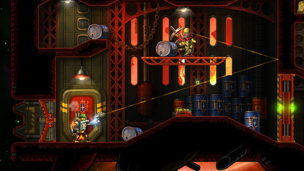 Игра SteamWorld Heist, скриншот