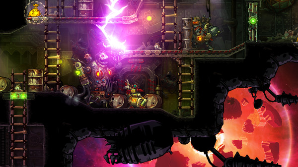 Игра SteamWorld Heist, скриншот