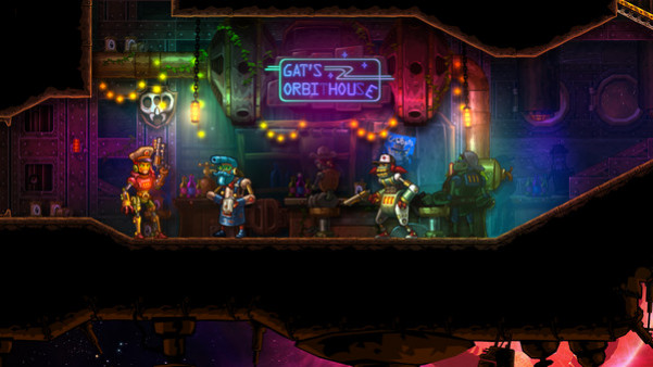 Игра SteamWorld Heist, скриншот
