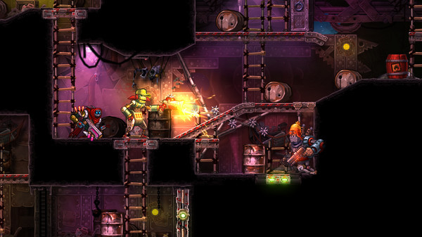 Игра SteamWorld Heist: The Outsider, скриншот