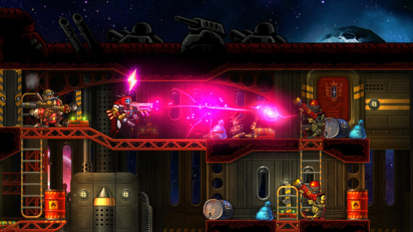 Игра SteamWorld Heist: The Outsider, скриншот