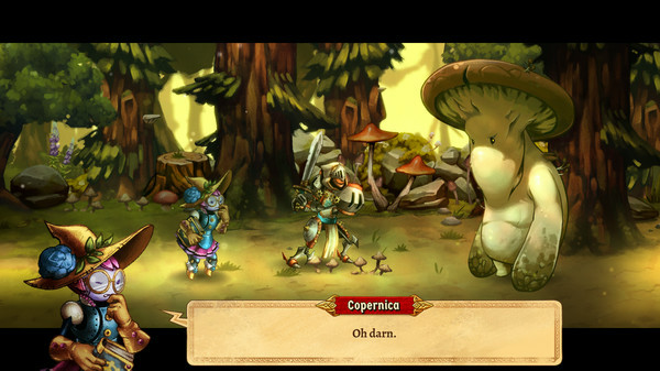 Игра SteamWorld Quest: Hand of Gilgamech, скриншот