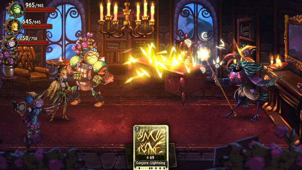 Игра SteamWorld Quest: Hand of Gilgamech, скриншот
