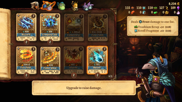 Игра SteamWorld Quest: Hand of Gilgamech, скриншот