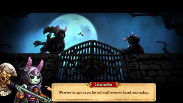 Игра SteamWorld Quest: Hand of Gilgamech, скриншот