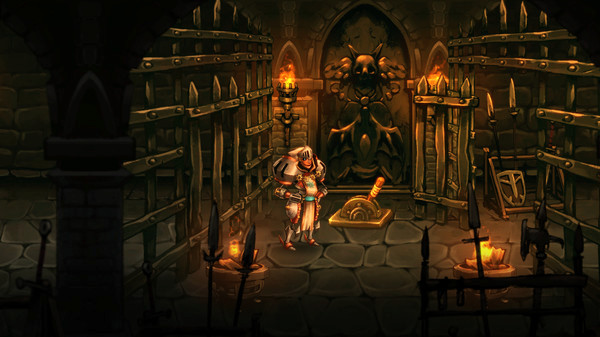 Игра SteamWorld Quest: Hand of Gilgamech, скриншот