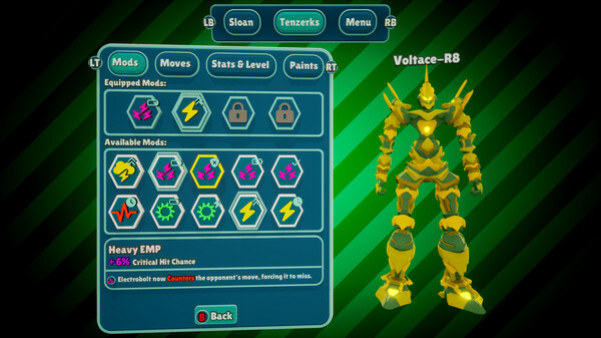 Игра Steel Century Groove, скриншот