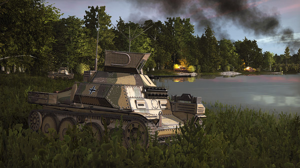 Игра Steel Division 2 - Burning Baltics, скриншот