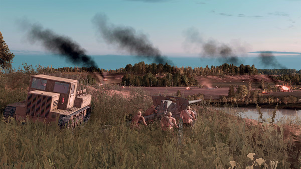 Игра Steel Division 2 - Burning Baltics, скриншот