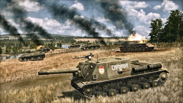 Игра Steel Division 2, скриншот