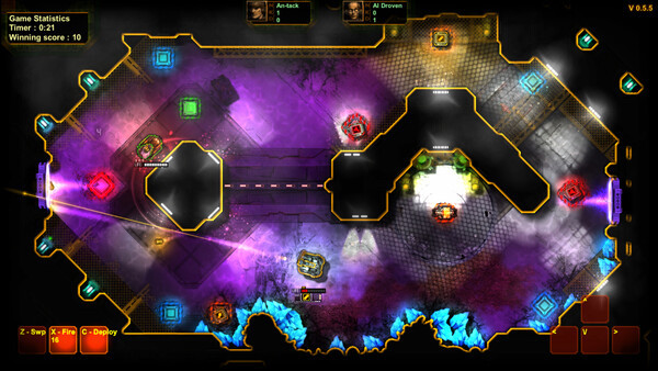 Игра Steel shadows arena, скриншот