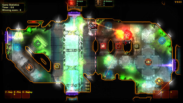 Игра Steel shadows arena, скриншот