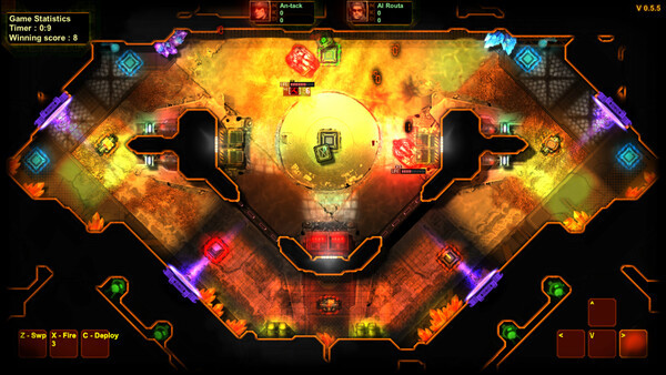 Игра Steel shadows arena, скриншот