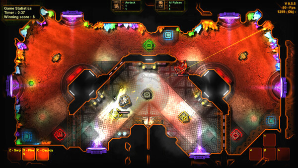 Игра Steel shadows arena, скриншот