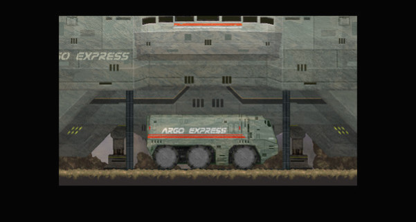 Игра STEEL STRIDER, скриншот